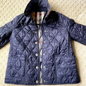 Auth Kids Burberry Quilted Jacket